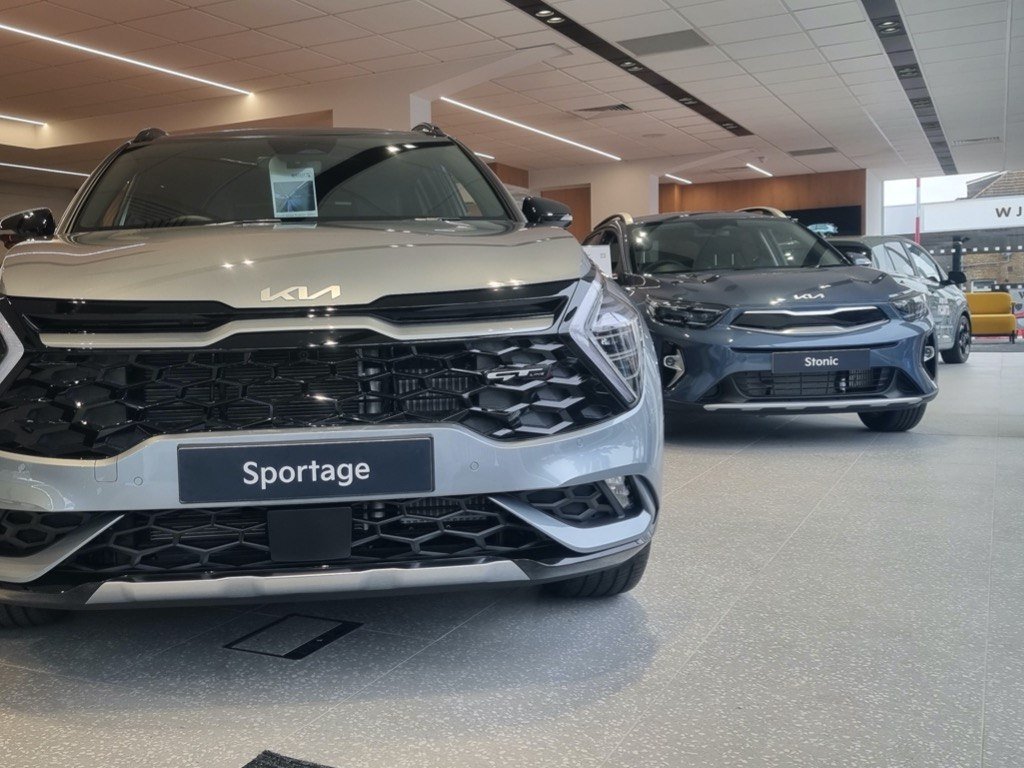 Kia i bilhallen