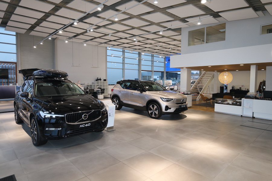 Volvo i bilhallen